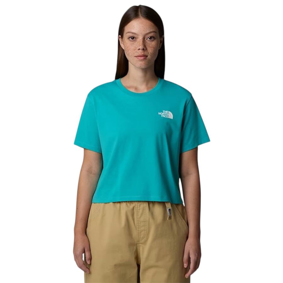 T-shirt corta in vita Simple Dome da donna The North Face | NF0A87U40YI